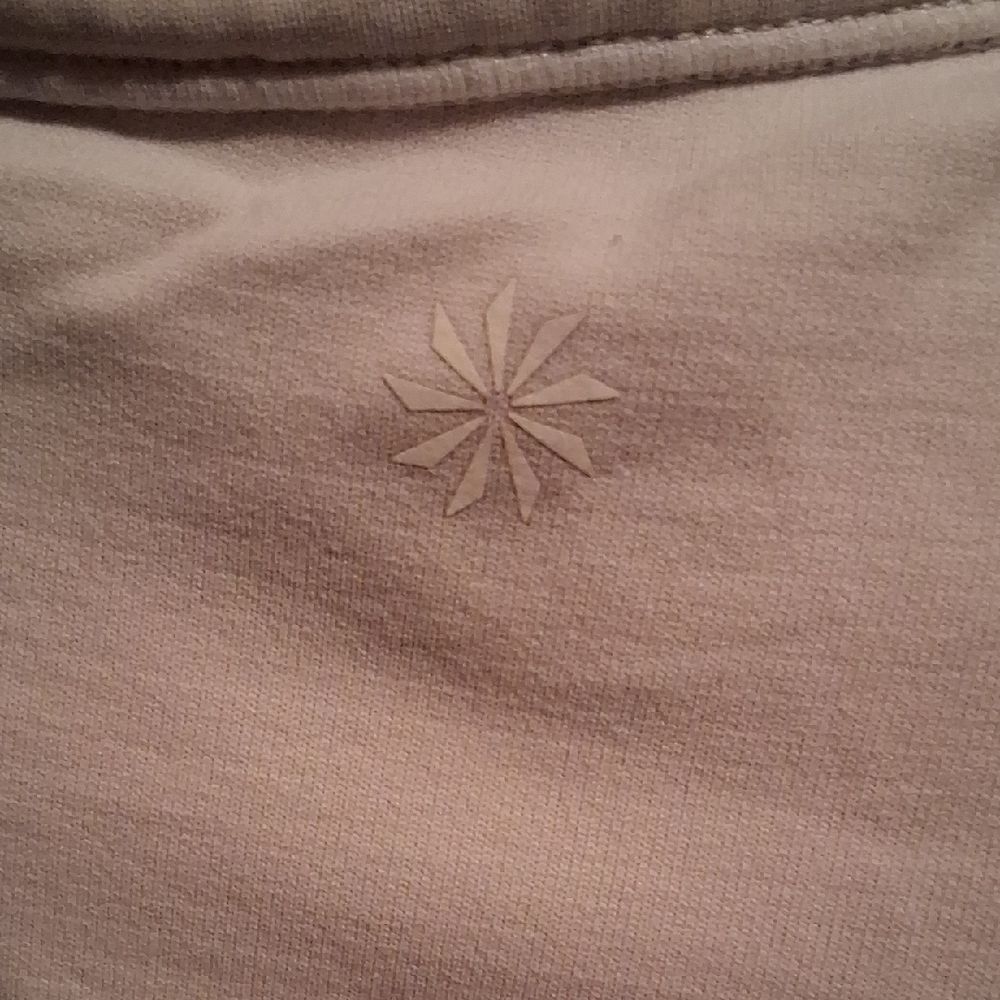 Athleta White Tank Top with Eyelet Detail Small - Picture 4 of 6
